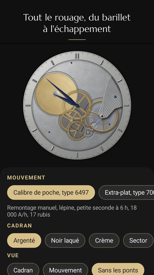 Captures de l'application 2